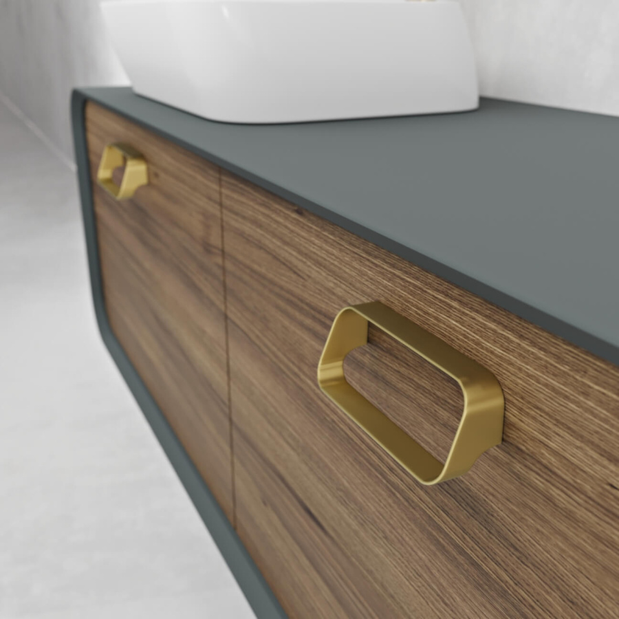 Тумба под раковину подвесная ELLISSE 1400